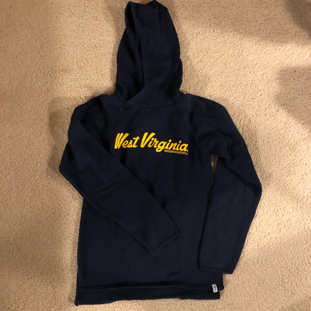 West Virginia Mountaineers sweater knit hoodie